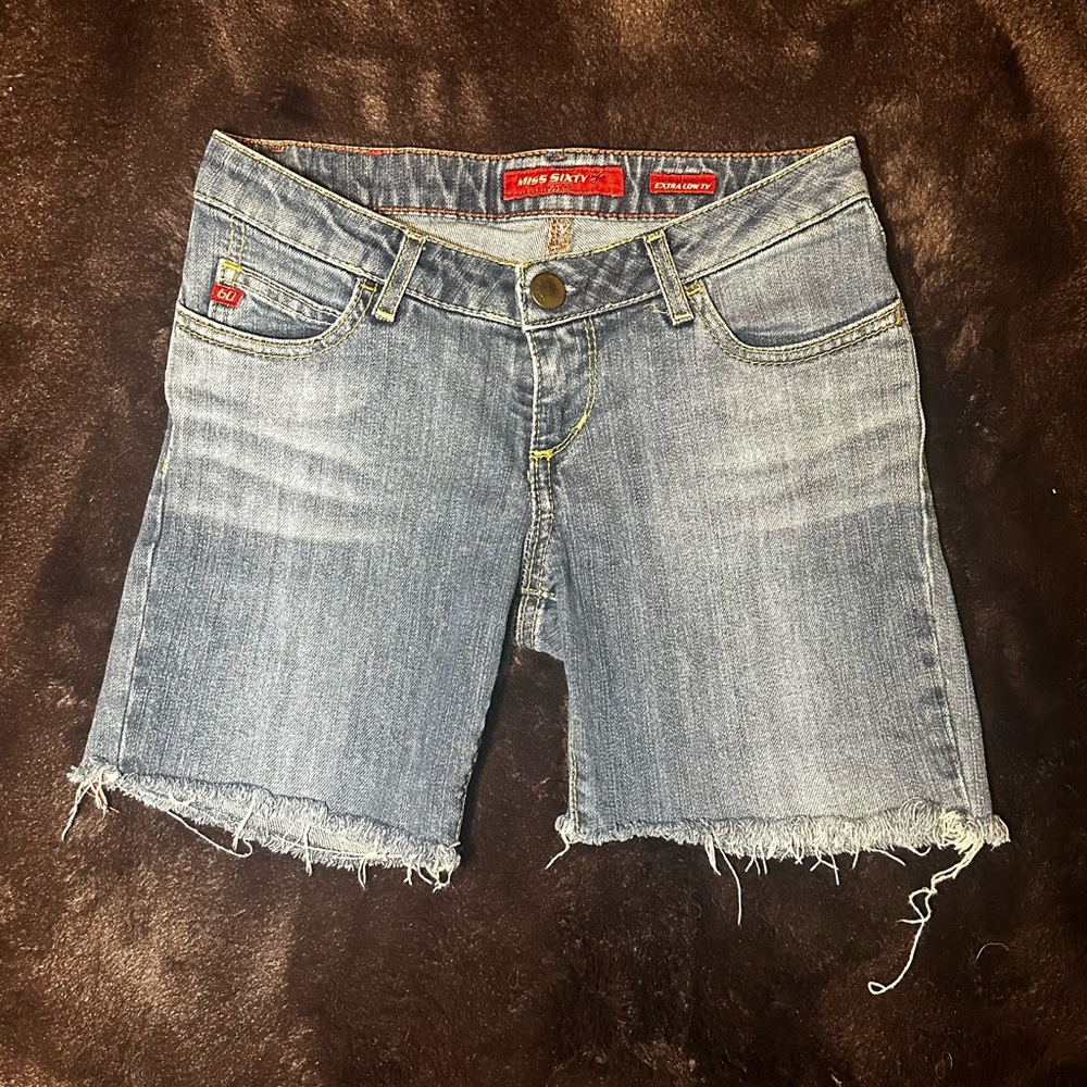 Miss Sixty’s Blue Denim Women Shorts
